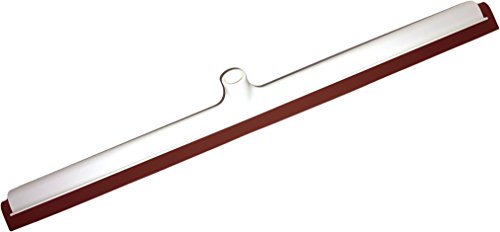 Image of SPARTA Flo-Pac Moss Foam Floor Squeegee Window Squeegee with Plastic Frame for Floor, Bathroom, Kitchen, Concrete, Tile, Garage, Commercial Use, 30 Inches, Red, (Pack of 10)