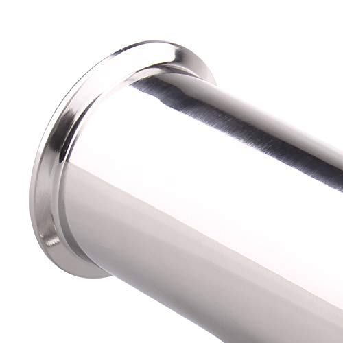 Image of DERNORD Reducing Clamp Tee 3 Way Stainless Steel 304 Sanitary Fitting (3 inch x 3 inch x 1.5 inch)