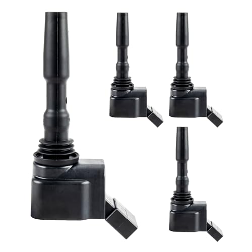 Image of PHILTOP Ignition Coil 4 Packs UF779 Fit for Volkswagen VW Jetta 2014-2021, Golf 2019-2021, Audi A3 Sportback e-tron 2016-2018