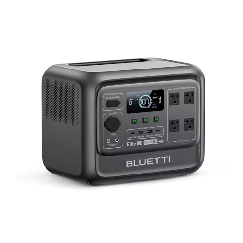 BLUETTI Elite 100 V2 (2025 New) 1024Wh Portable Power Station, LF...