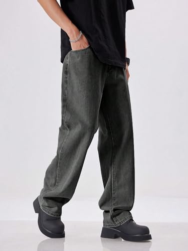 Image of AFT Torpedo Jeans for Men || Stretchable Cotton Blend Denim Fabric || Men Joker Series ||Loose Fit Baggy Style Jeans for Men||Jeans||