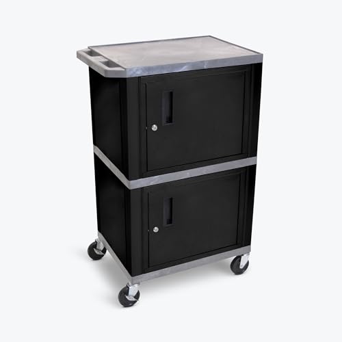 Luxor AV Cart, 42 Inch — WT50GY-B 42″H Tuffy Luxor AV Cart, 42 Inch — WT50GY-B 42″H Tuffy