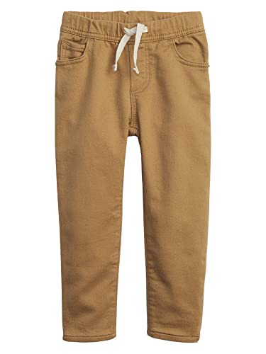 Image of GAP Baby Boys' Ribbed Waist Pull-on Slim Jeans