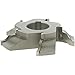 Grizzly C2128Z Carbide Tipped Reversible Detai Length (Ogee), 4-Inch Diameter