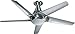 Quorum 88525-16, Daystar Brushed Aluminum 52" Ceiling Fan with Light & Wall Control