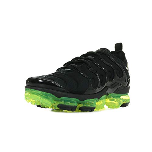 Nike Men's AIR Vapormax Plus Running Shoes (9.5, Black Volt)