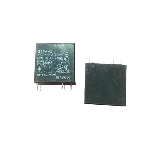 Relais électromécanique G5PA-2 5A 24VDC composant de commutation PCB - 3