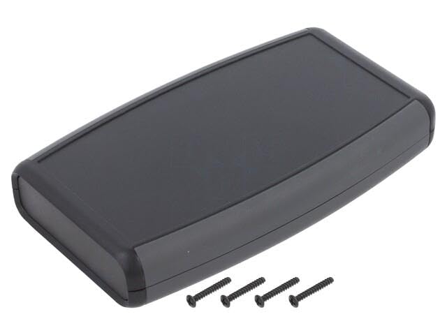1553DXBK Boîtier: universelles X: 89mm Y: 117mm Z: 25mm 1553 ABS noir HAMMOND