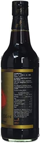 Pearl River Bridge Gold Label Light Soy Sauce, 500 ml