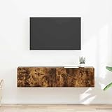 Design moderne et fonctionnel Son style épuré et minimaliste s’intègre facilement dans tout type de décoration, combinant esthétique et fonctionnalité grâce à ses portes pratiques et ses étagères suspendues, pour optimiser l’espace.
