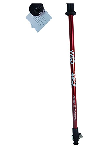 image for WSD Ski Poles Telescopic Adjustable Collapsible Kids Junior Downhill/A