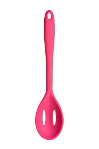 ZING Premier Housewares Silicone Slotted Spoon - Hot Pink