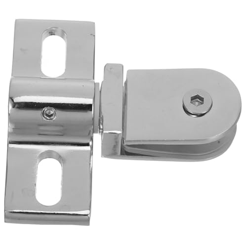 Angoily Pivotante para Mamparas de Ducha de Vidrio Acero Inoxidable Reforzado Doble Dirección Durabilidad Elevada Instalación Segura para Puertas Modernas
