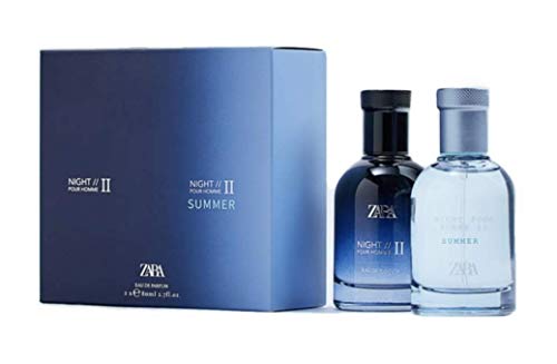 NIGHT POUR HOMME II + NIGHT POUR HOMME SUMMER 80 ML 2.7 FL. OZ. 2 Pack
