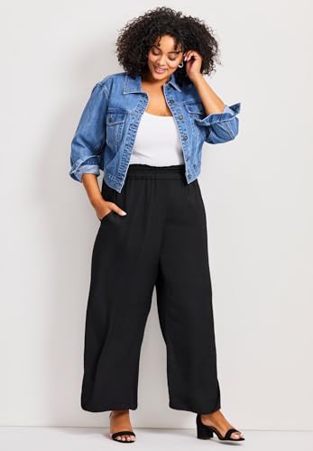 Women's Plus Size Elly Wide Leg Pull On Pant4