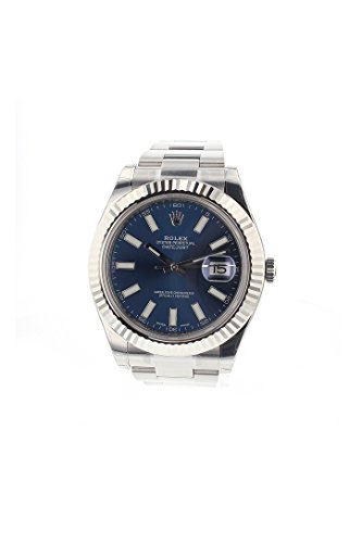 Rolex Datejust Ii 41mm Steel Blue Dial Men's Watch 1163342