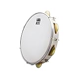 Pandeiro phx samba music profissional pele leitosa 10 mad pvc cor: