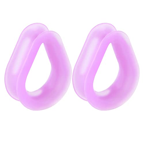 Écarteur d'oreille en silicone goutte d'eau 12mm style bohème