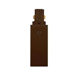 Juno Lighting R38 BZ End Feed Connector, Bronze