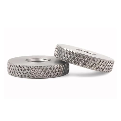 Écrou moleté plat M6 résistant à la rouille pour assemblages étroits sans outils - 5