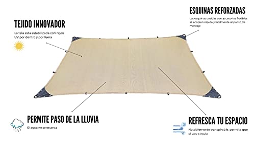 Encuentra reviews de Costo malla sombra Top diez. 18 Imagen adicional