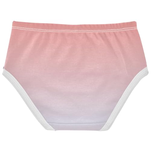 Joisal Coral Pink Elegant Blue Gradient Girls Underwear Toddler 2t Cotton Panties Little Girl Fancy Undies Kids Briefs2