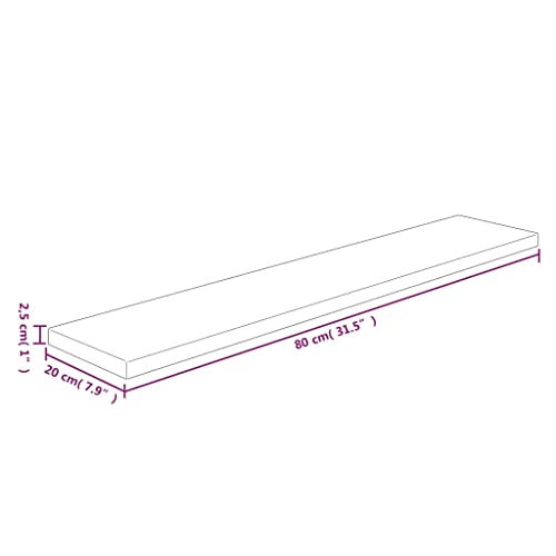 Étagère murale en chêne pour optimiser le rangement des petits espaces - 3