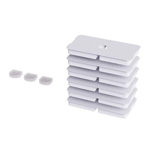 Enabot EBO ROLA Replacement Filters for ROLA Smart Cat Water Fountain: 3 Months Set, Filters x 6, Sponges x 3 (Pack of 1)