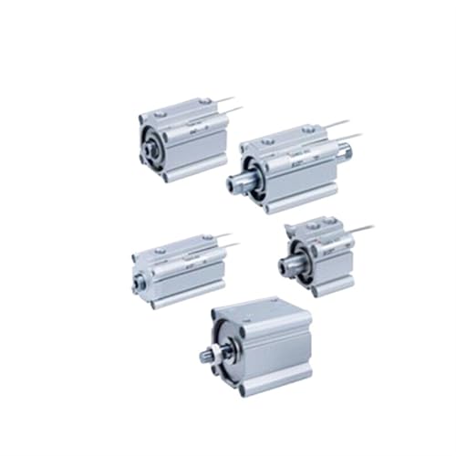 Vérin pneumatique CQ2A12-10DCM compact à tige pour vérins