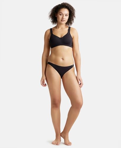 Image of Jockey ES24 Plus Size Bra | Wirefree | Non Padded | Full Coverage with Plush Lining Cup| Super Combed Cotton Elastane Fabric