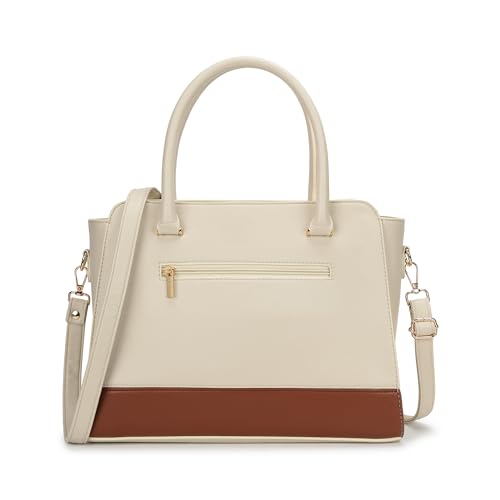 Image of Fastrack Satchelplay Handbag| Faux-Leather Women's Bag | Structured Bag with Top Handles & Adjustable Strap | Office, College & Casual Daily Use