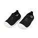Bebé Infante Niños Niñas Zapatos de Primeros Pasos Volar Tejida Zapatillas Calzado Deportivo Casual para Pies Anchos Antideslizante Respirable Ultra-Ligero - Talla del Fabricante 16 Negro