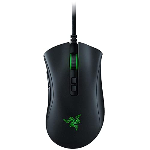 Mouse Gaming Razer DeathAdder v2 - Iluminação Chroma RGB - Preto Clássico glide