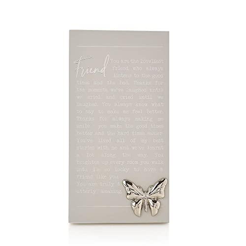 "Friend" Sentimental Moments Message Plaque Freestanding Or Hanging Gift MO115 MO115 - Image 2