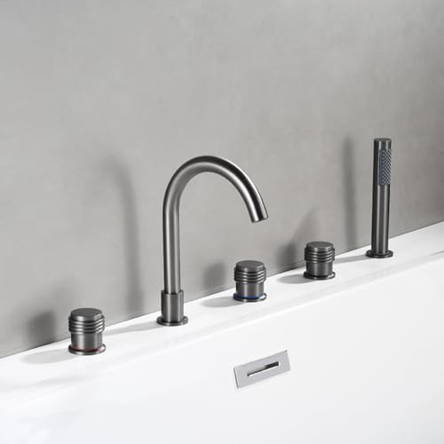 Robinet de douche moderne avec mitigeur pivotant pour routine quotidienne