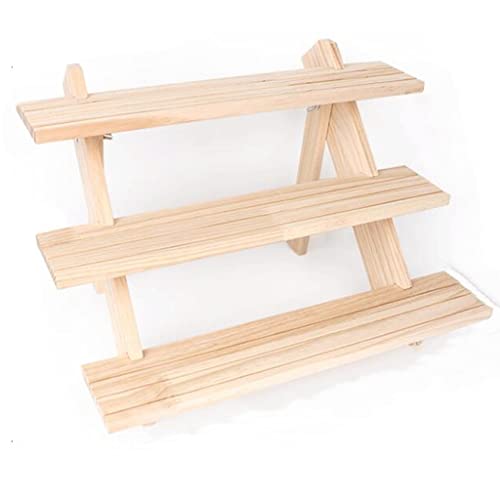PGNEX Fashion Wooden Stud Earrings Storage Organizer Holder Jewelry Display Earrings Stand Rack Bracelets Holder(26 * 39.5 * 8cm)