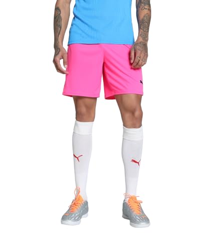 Puma teamGOAL Shorts, Short en Maille Adultes Unisexes, Fluro Pink PES-Puma Black, 705752