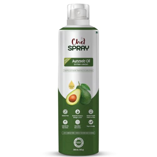 Image of ChefSPRAY Avocado Oil Spray | Cold-Pressed, Extra Virgin | High Smoke Point for Grilling & Air Frying | Multipurpose, Eco-Friendly, Non-Aerosol Cooking Spray