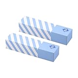 驚異の防臭袋 BOS (ボス) ストライプパッケージ 2個セット/ 水色 Mサイズ 90枚入 赤ちゃん用 おむつ ・ ペット うんち ・ 生ゴミ ・ サニタリー などの処理に…