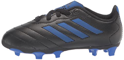 Adidas Goletto Vii Firm Ground Cleats Soccer Shoe, Core Black/Royal Blue/Core Black, 4 Us Unisex Big Kid #TOP7