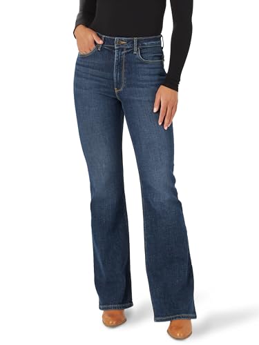 Wrangler Women's High Waisted Fierce Flare Jean