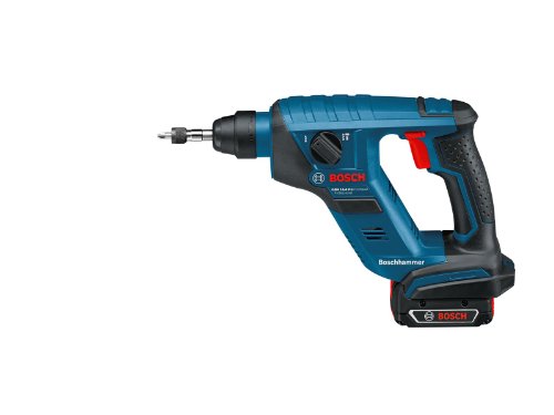 Bosch Professional GBH 14,4 V-LI Akku-Bohrhammer "Compact" + 2 x 1,5 Ah Li-Ion Akku + Schnellladegerät AL 1820 CV + 1/1 L-BOXX-Einlage Gerät + L-BOXX (SDS-Plus, ECP) – Bild 4