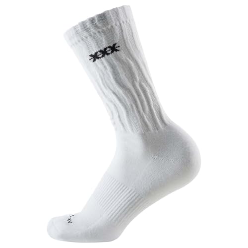 Trendy Casual Socks, Cushioned Crew Training Athletic Socks Men & Women with Combed Cotton Moisture Wicking