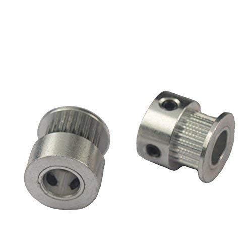 GT2 Timing Pulley, 20 Teeth, 5mm Bore, Aluminum Alloy-image-33