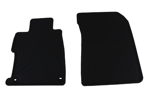 Honda Genuine Accessories 08P13-TS8-110 Black All Season Floor Mat for Select Civic Models