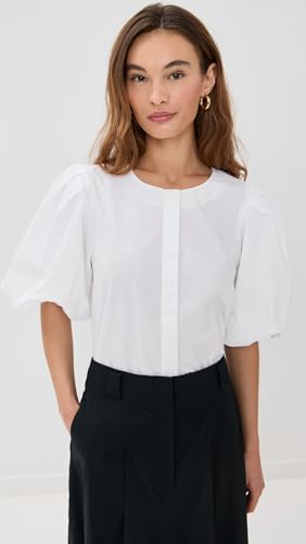 LE BOP Women's Liza Puff Sleeve Shirt2