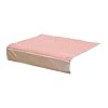Kylie Premium Bed Pads | Pink | 3 Litre | Single Bed 91 x 91cm | Washable Absorbent Incontinence Sheets | Waterproof Backing | 50cm Mattress Tuck Flaps on Each Side