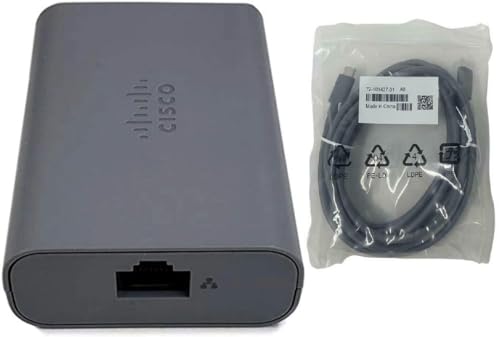 Cisco Systems CP-8832-POE= 8832 PoE Power Over Ethernet Injector Adapter Accessories Spare Part for CP-8832 CP-8832-W-K9= CP-8832-NR-K9-WS CP-8832-EU-K9= CP-8832-EU-W-K9= IP Phone