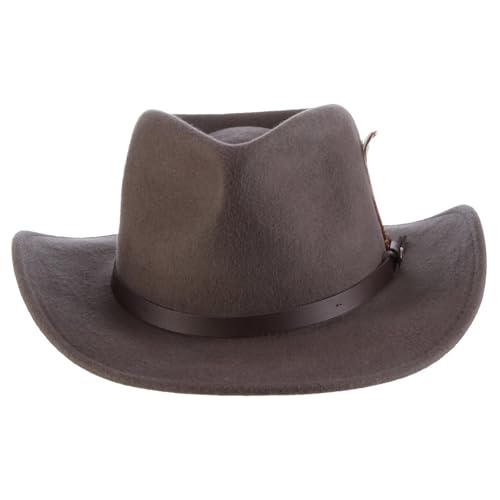 Image of Scala Classico Men's Crushable Felt Outback Hat