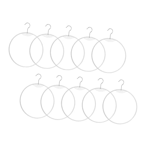 ULTECHNOVO Expositor De Bikini Percha Redonda Organizador De Bragas 10 Unidades Cinta De Plástico Ordena Tu Armario
